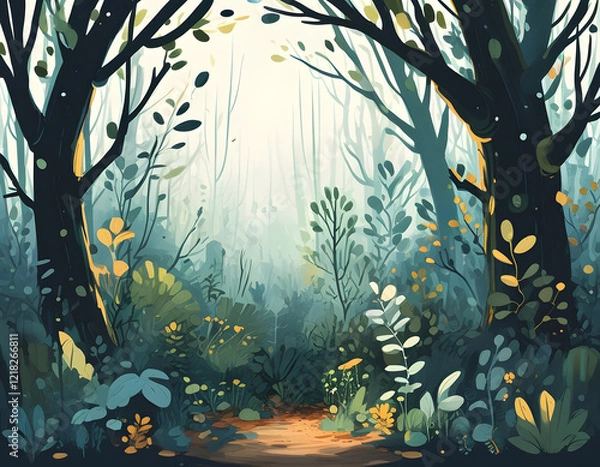 Fototapeta Forest Path
