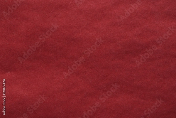 Fototapeta Red Christmas Paper Background, Copy Space