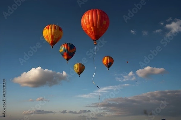 Fototapeta hot air balloon