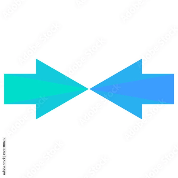 Obraz Opposite Arrow