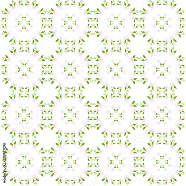 Obraz seamless flower pattern