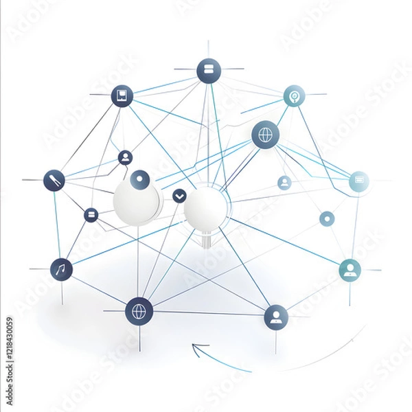 Obraz Visualizing the NT Authority Network Service: A Comprehensive Exploration of Network Components Integration