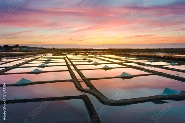 Obraz słone bagna Guérande