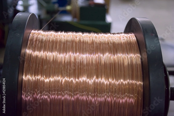 Obraz Cooper wire manufacturing