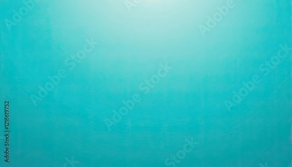 Fototapeta Minimalism cyan background
7