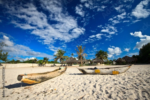 Obraz Tanzania canoe