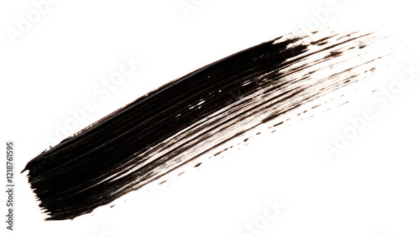 Obraz Brush stroke isolated on white background
