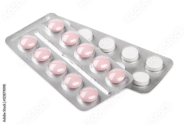 Fototapeta two blister pack of pills