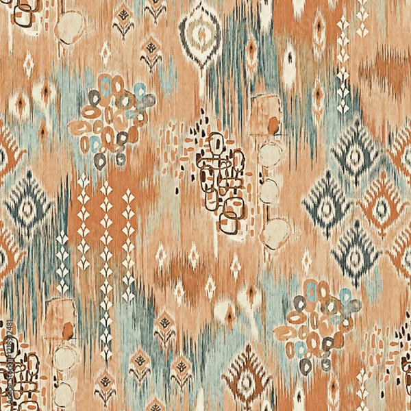 Fototapeta Pattern with flower