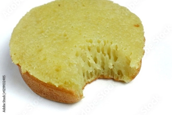 Fototapeta apem cake isolated on white