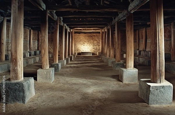 Fototapeta old abandoned building