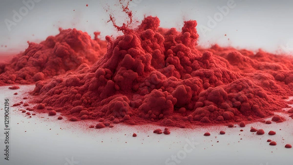 Obraz red powder