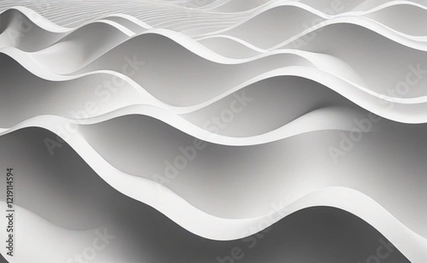 Obraz An abstract, intricate network of lines and shapes, creating a mesmerizing and dynamic visual pattern.