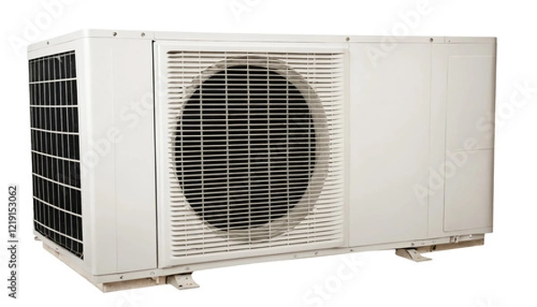 Fototapeta Air cooler unit isolated on white background. 
