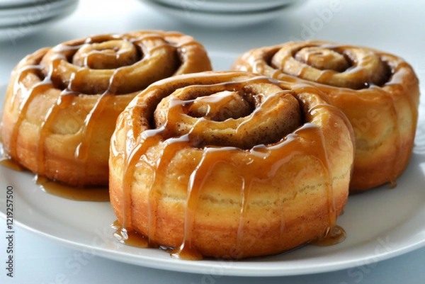 Fototapeta  maple cinnamon rolls