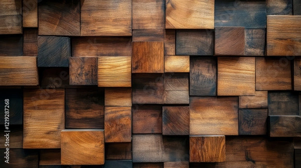 Fototapeta wood texture background.hardwood floor features smooth planks, creating a natural wood surface and rustic background.