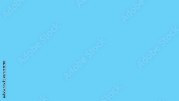 Obraz Turquoise Blue solid color, vector abstract background