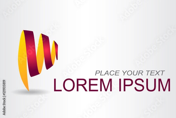 Fototapeta Abstract symbol.