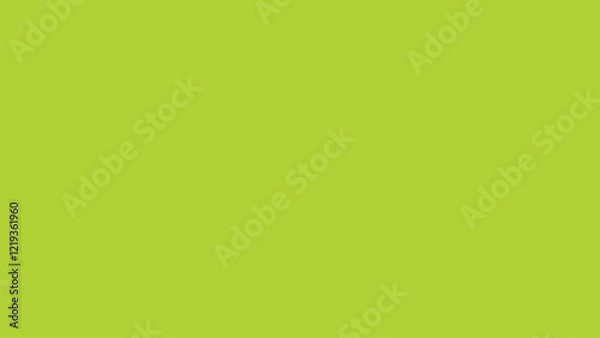 Obraz Lemon Green solid color, vector abstract background