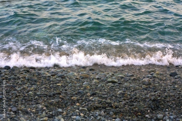 Obraz 자갈밭 해변 (Pebble beach)