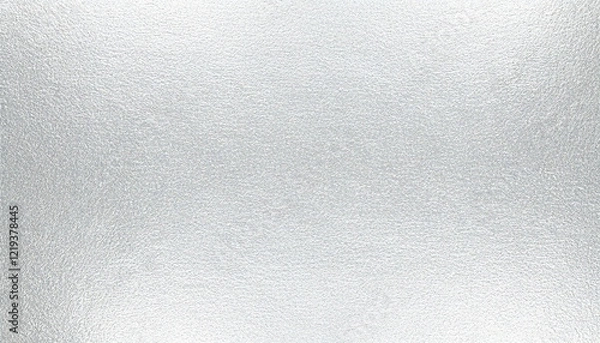 Fototapeta Matte white metallic foil texture with a grainy sanded effect, offering a clean, modern, and sophisticated design.

