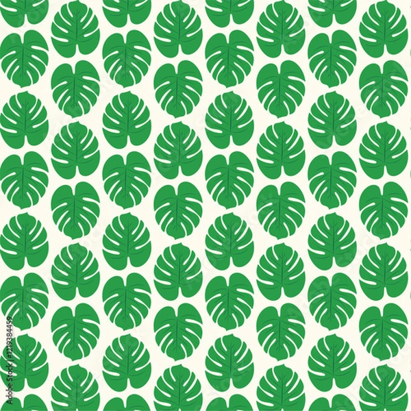 Obraz Palm Leaf Seamless Background