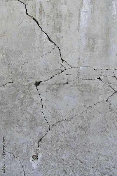 Fototapeta Broken cement Floor texture