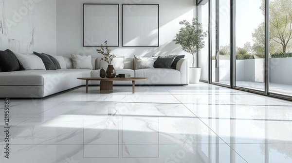 Obraz occhi sul pavimento