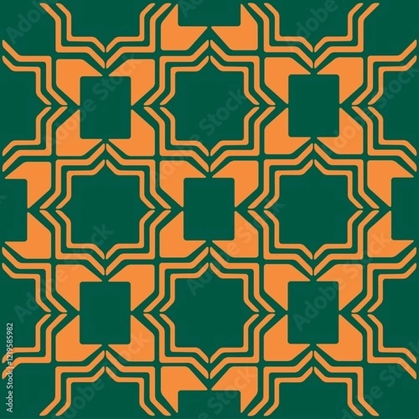 Obraz creative decorative geometric illustration pattern