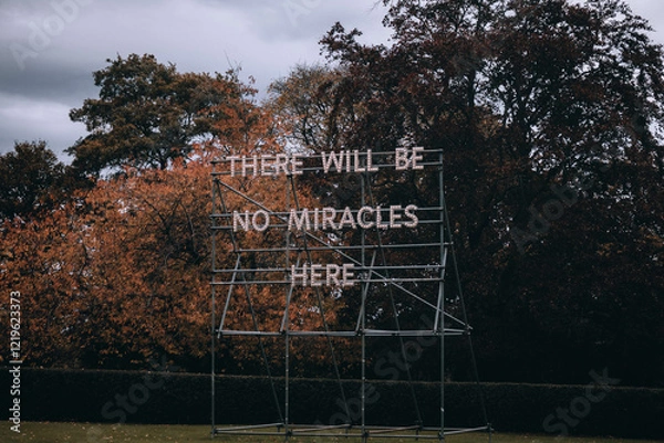 Obraz There will be no miracles here