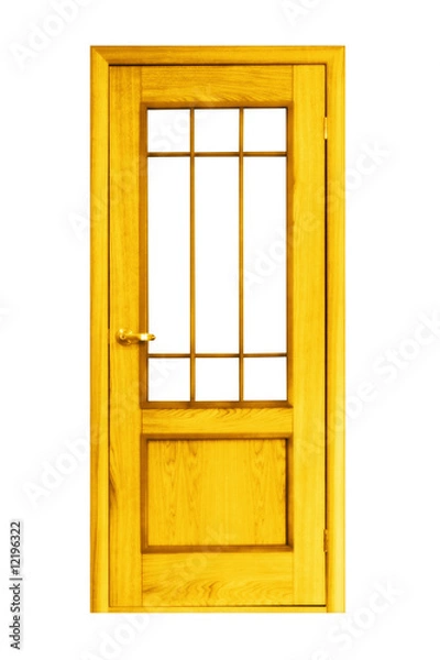 Fototapeta wooden door