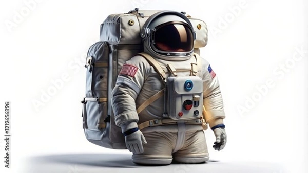 Fototapeta Astronaut in Space Suit