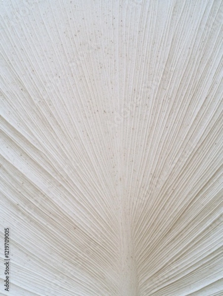 Obraz Detailed white palm leaf texture with clear lines