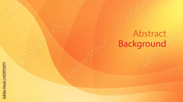 Fototapeta warm and orange color background abstract art vector 