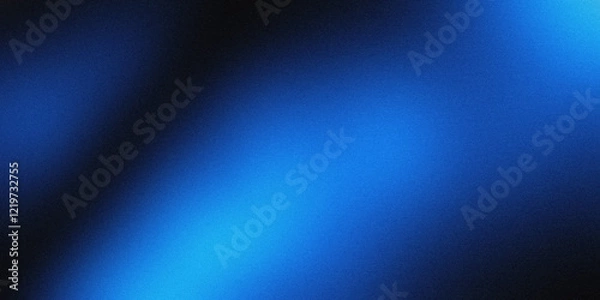 Obraz blue black gradient background with soft lighting and subtle texture