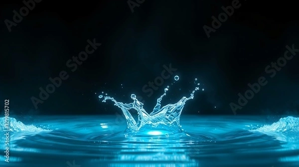 Fototapeta Water Effect Suitable for Photoshop Screen mode SET_1