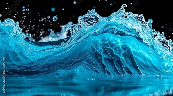 Fototapeta Water Effect Suitable for Photoshop Screen mode SET_1