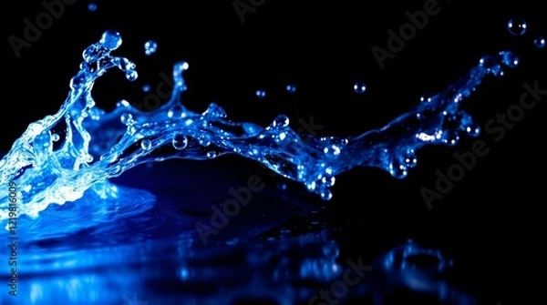 Fototapeta Water Effect Suitable for Photoshop Screen mode SET_1