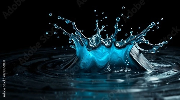 Fototapeta Water Effect Suitable for Photoshop Screen mode SET_1