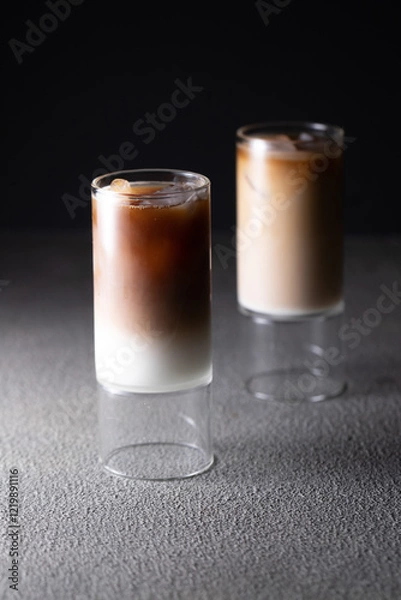 Obraz 冷たく冷やされたアイスコーヒー