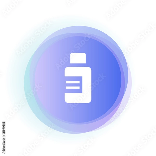 Fototapeta Abstract App Button