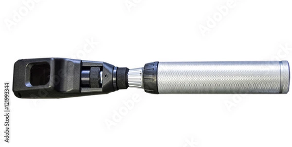 Fototapeta Detailed eye chart illustration (Italian language).