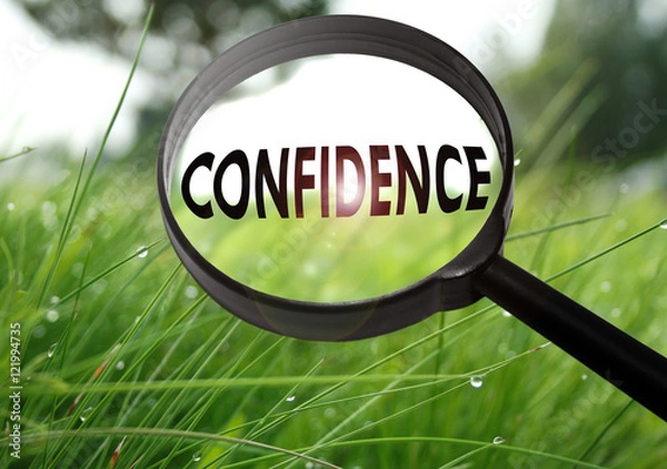 Fototapeta confidence