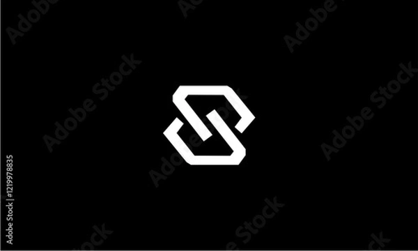 Fototapeta S logo vector