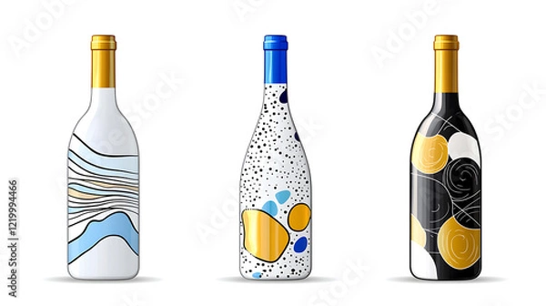 Fototapeta Close-up bottle design