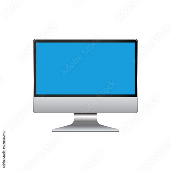 Obraz dekstop computer concept design vector