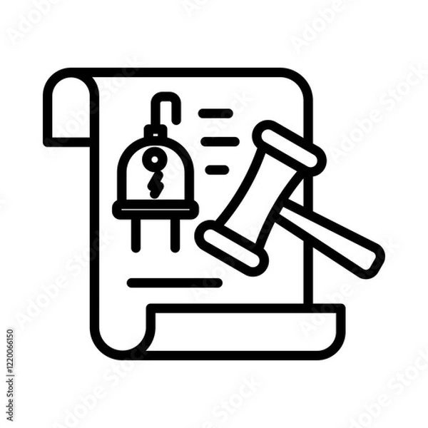 Obraz Power Attorney Icon