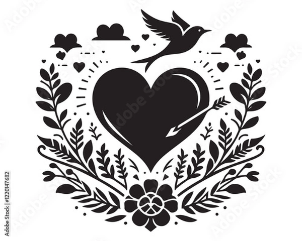 Fototapeta Valentinens Day  15.eps