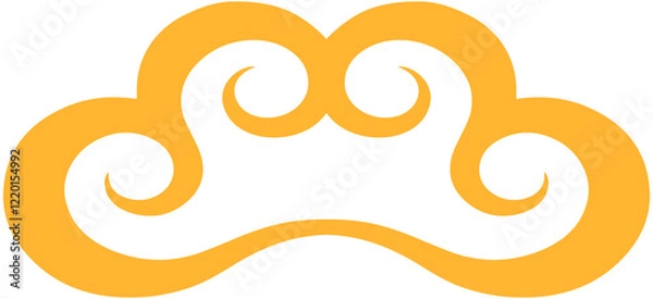 Obraz Chinese Symbol Ru Yi Pattern icon
