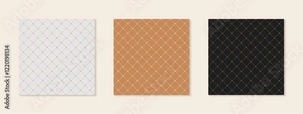 Obraz Background pattern seamless stitching gold luxury color geometric